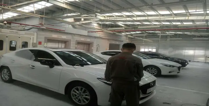 Các Bước Sơn Xe Ô Tô Theo Quy Trình Chuẩn Của Mazda - Kia Ninh Bình