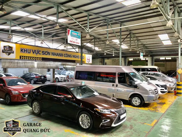 Địa Chỉ Sơn Nhanh Xe Ô Tô Uy Tín Tại Hà Nội - Garage Quang Đức - Hà Nội