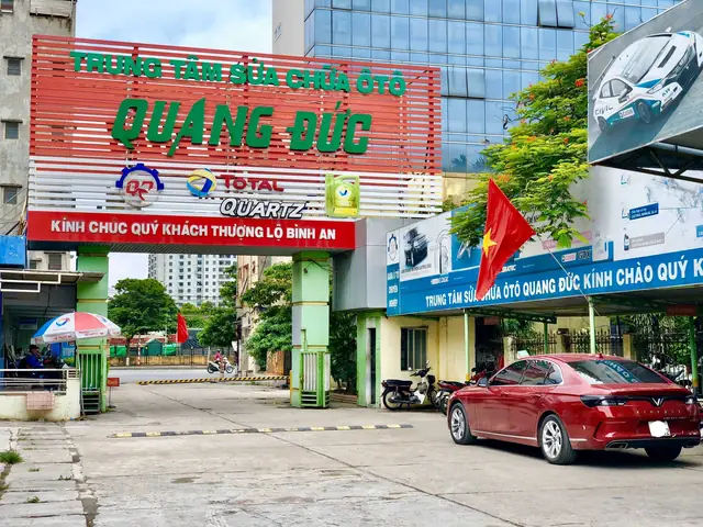 Địa Chỉ Sơn Nhanh Xe Ô Tô Uy Tín Tại Hà Nội - Garage Quang Đức - Hà Nội