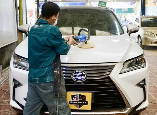 Bước 7: Đánh Bóng Cho Xe