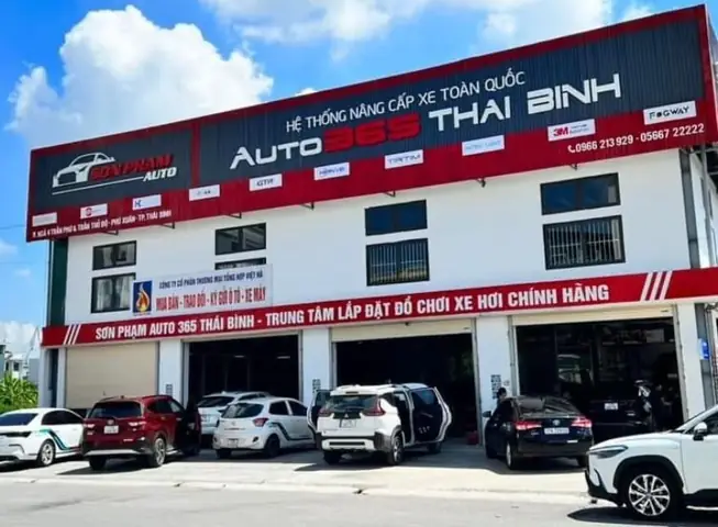 Gara Ô Tô Auto365.vn Thái Bình – Sơn Phạm Auto
