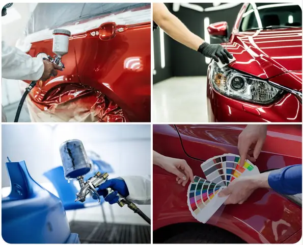 Các Phương Pháp Sơn Ô Tô