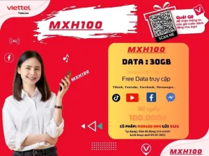 Cú Pháp Đăng Ký Gói Mxh100 Của Viettel.