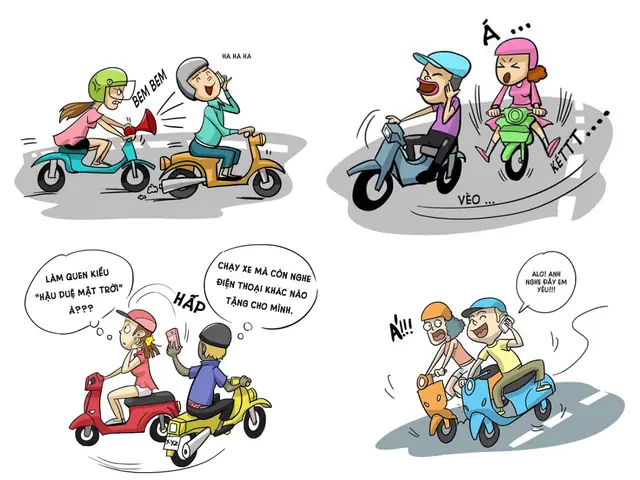 Sử Dụng Điện Thoại Khi Đang Lái Xe Bị Phạt Như Thế Nào ?