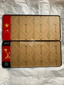 Cấu Tạo Của Phôi Ép Biển Số Ô Tô (biển Mới + Vuông + Có Cờ)