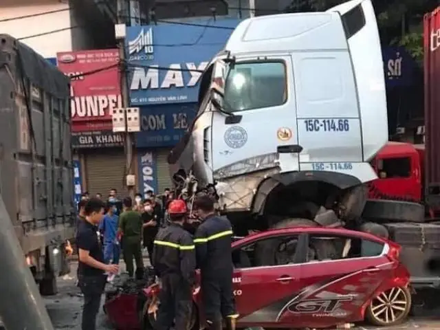 Vụ Xe Container Chèn Ô Tô Chờ Đèn Đỏ, 3 Người Chết: Kết Quả Kiểm Tra Ma Túy, Nồng Độ Cồn Tài Xế