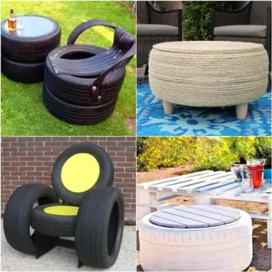 10+ Ý Tưởng Tái Chế Bánh Xe Ô Tô Cho Pet Độc Đáo Và An Toàn