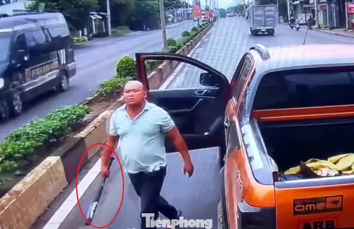 Hiện Trường Vụ Việc Ảnh: Cắt Từ Camera Hành Trình Trên Xe