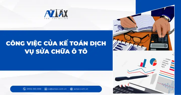 Công Việc Kế Toán Gara Ô Tô