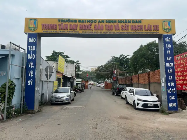 Trung Tâm Đào Tạo Và Sát Hạch Lái Xe Đại Học An Ninh-bộ Công An