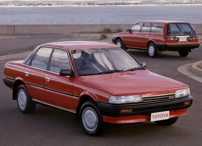 Đời Xe Toyota Camry Thứ 2: 1986 - 1991