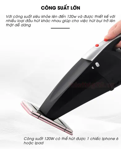 Máy Hút Bụi Cầm Tay Chuyên Ô Tô Sdk-x3 Công Suất 120w (điện 12v)