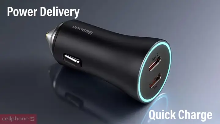 Tẩu Sạc Nhanh Ô Tô