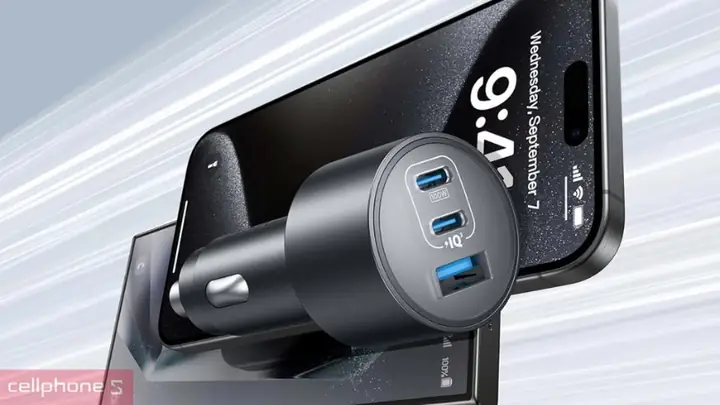 Tẩu Sạc Ô Tô Anker