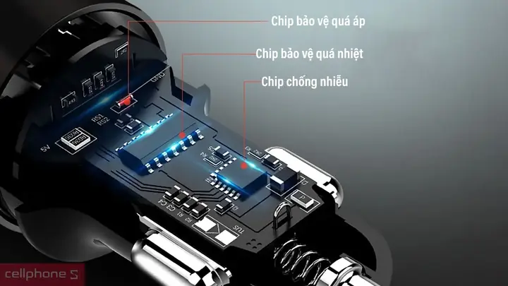 Cấu Tạo Tẩu Sạc Xe Hơi Và Nguyên Lý Hoạt Động