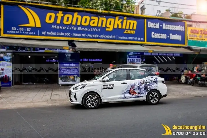 Giới Thiệu Về Tem Dán Sườn Xe I10 Sedan
