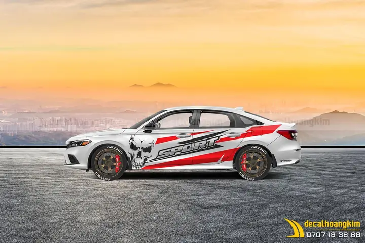 Lợi Ích Khi Dán Tem Xe Thể Thao