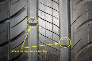 Quan Sát Vạch Chỉ Thị Độ Mòn Gai Lốp