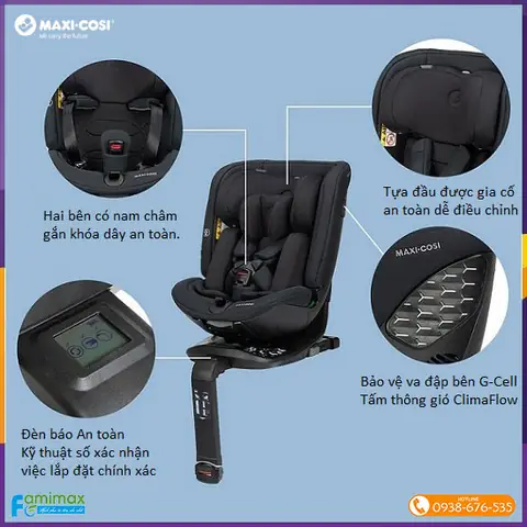 Ghế Ngồi Ô Tô Maxi-cosi Spinel 360 Plus