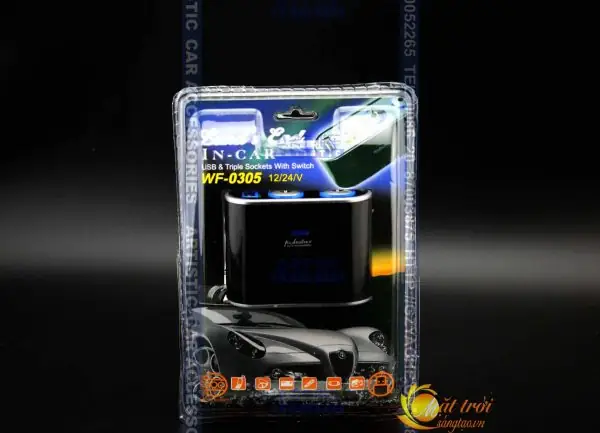 Bộ Chia Cổng Tẩu Châm Thuốc, Cổng Sạc Trên Ô Tô