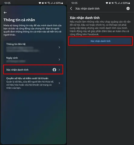 Cách Xác Thực Facebook Bằng Số Căn Cước
