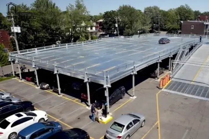 Ưu Điểm Của Nhà Để Xe Ô Tô Khung Thép