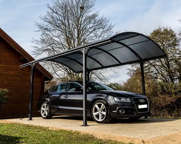 Mẫu Nhà Để Xe Ô Tô Ngoài Trời Đẹp