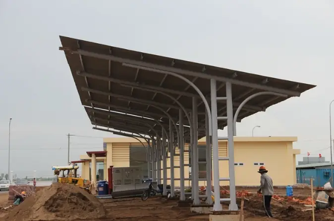 Ứng Dụng Của Nhà Gửi Xe Ô Tô Bằng Khung Thép