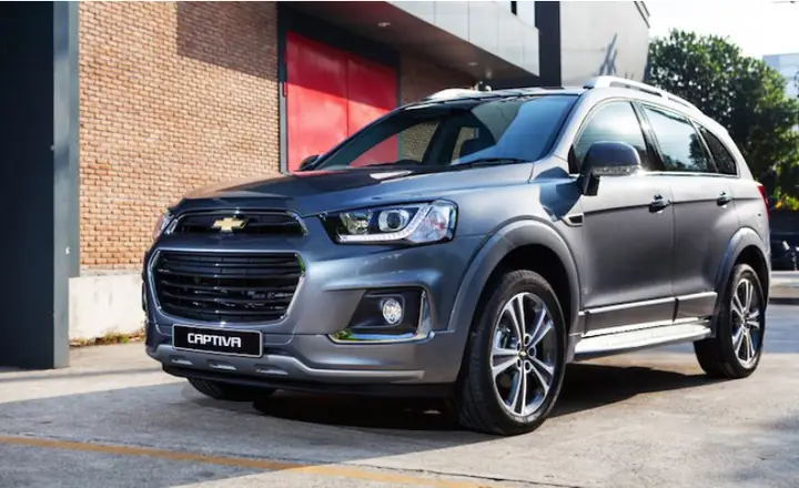 Thông Số Về Ngoại Thất Xe Chevrolet Captiva