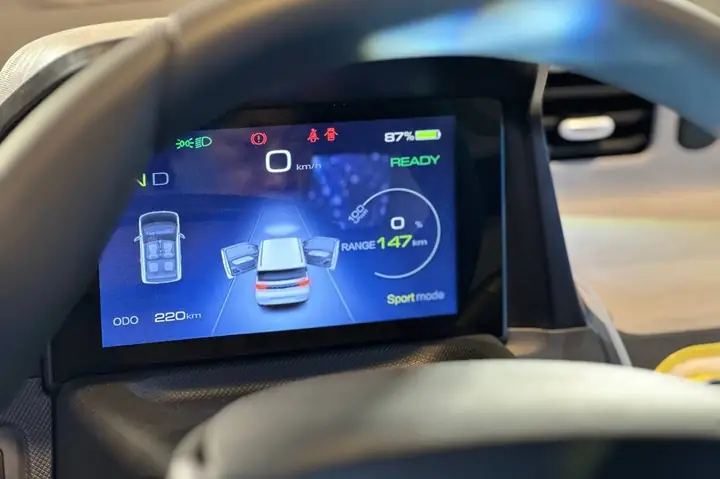 Màn Hình Xe Wuling Hongguang Mini Ev.