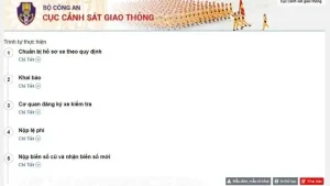 Thủ Tục Đổi Biển Số Xe Ô Tô Vàng Qua Mạng