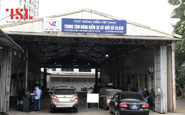 Bước 1: Mang Xe Đến Trung Tâm Đăng Kiểm