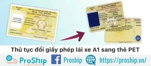 Lợi Ích Khi Đổi Giấy Phép Lái Xe A1 Sang Thẻ Pet