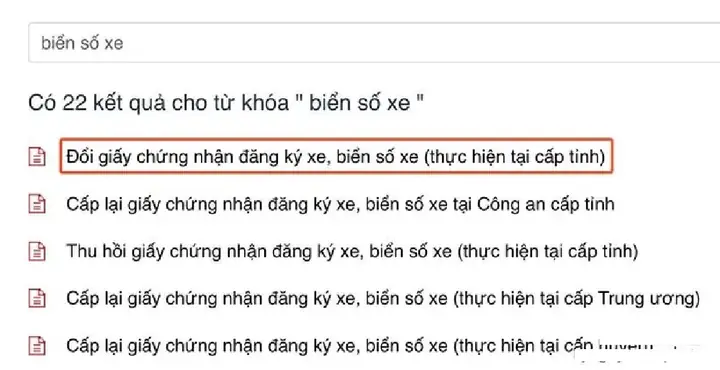 Đổi Biển 4 Số Sang 5 Số Thủ Tục Như Thế Nào