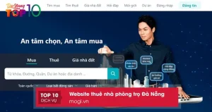 Webiste Thuê Nhà Phòng Trọ Đà Nẵng Mogi.vn