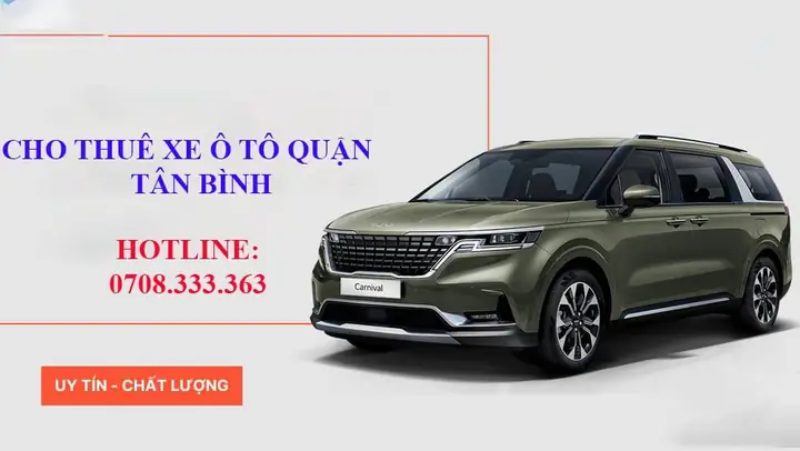 Cam Kết Dịch Vụ Cho Thuê Xe Ô Tô Quận Tân Bình Của Nam Bình