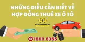 Những Điều Cần Biết Về Hợp Đồng Thuê Xe Ô Tô