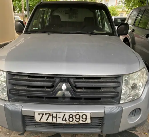 Xe Ô Tô Chở Tiền, Biển Số Đăng Ký: 77h-4899; Nhãn Hiệu: Mitsubishi; Số Loại: Pajero Gl;