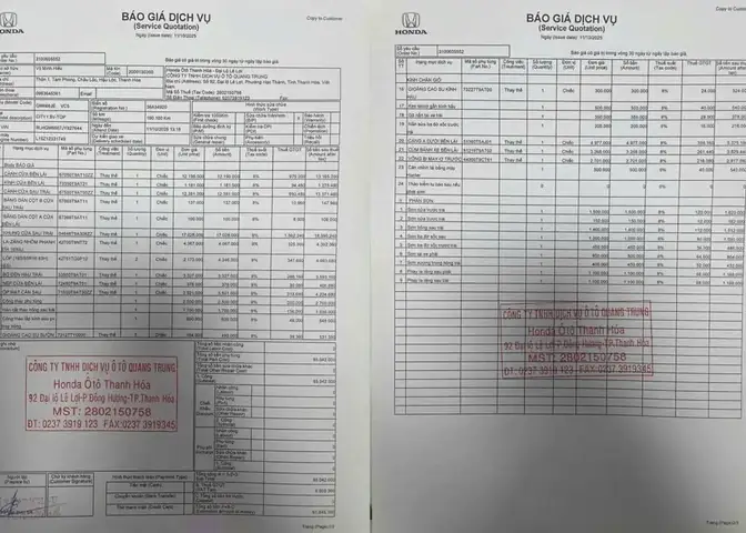 Đại Lý Ô Tô Lên Tiếng Vụ Đoàn Cứu Trợ Va Chạm Ô Tô Con, Báo Giá Sửa Chữa 91 Triệu Đồng