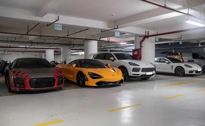 Tiêu Chuẩn Về Kích Thước Chỗ Đỗ Xe Trong Tầng Hầm