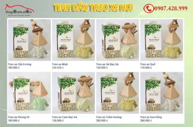 Tinh Dầu Thơm Thiên Nhiên