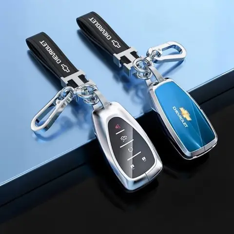 Ốp Chìa Khoá Ô Tô Chevrolet Spark Kim Loại