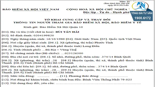 Mẫu Tờ Khai Bảo Hiểm Bảo Việt Xe Ô Tô Và Cách Điền Chuẩn