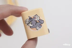Trên Tay Củ Sạc Và Cáp Sạc Tom & Jerry, Giá Chỉ Từ Hơn 100.000 Đồng- Ảnh 3.