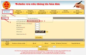 Tra Cứu Biên Lai Trên Website Của Tổng Cục Thuế
