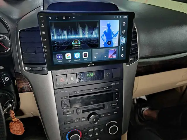 Lắp Màn Hình Android Cho Xe Chevrolet Captiva