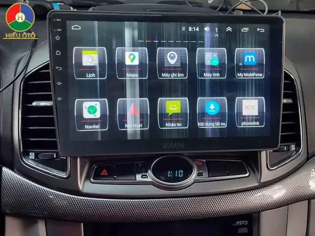 Sửa Màn Hình Android Xe Chevrolet Captiva Kẻ Màn