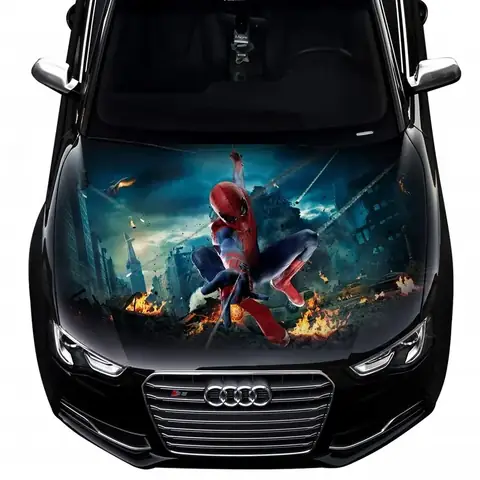 Phân Loại Theo Kiểu Dán Decal Nắp Capo Ô Tô