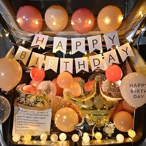 Trang Trí Sinh Nhật Trên Xe Ô Tô