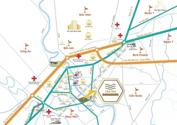 Vị Trí Chiến Lược Và Khả Năng Tiếp Cận Tuyệt Vời Của Công Viên Tân Trụ